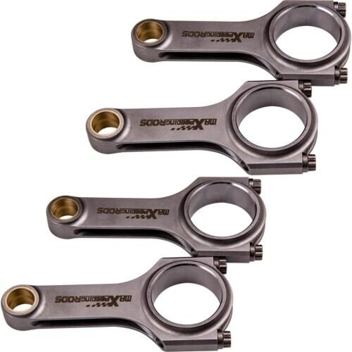 H Beam Connecting Rods for Toyota Celica Corolla MR2 4AGE GTS Conrod Con Rod Hot ARP 2000 bolts 122mm