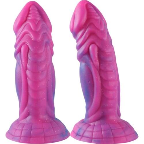 Silicone Animal Monster Dildo Dog Dick Realistic Suction Cup Anal Dragon Dildos Adult Penis Cock For Women Female Masturbation