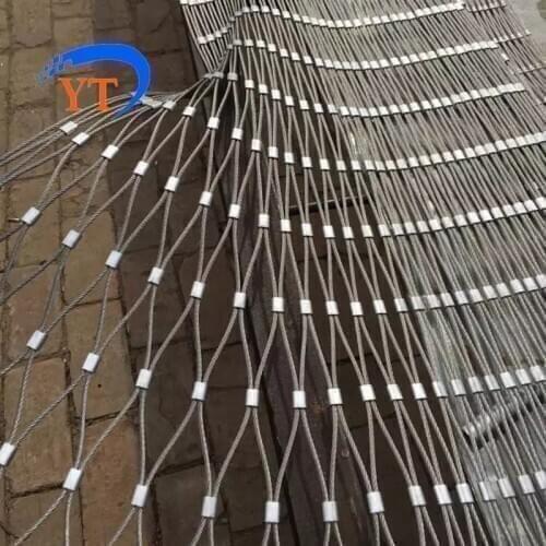 Stainless Steel Balustrade Infill Cable Mesh/ Fence
