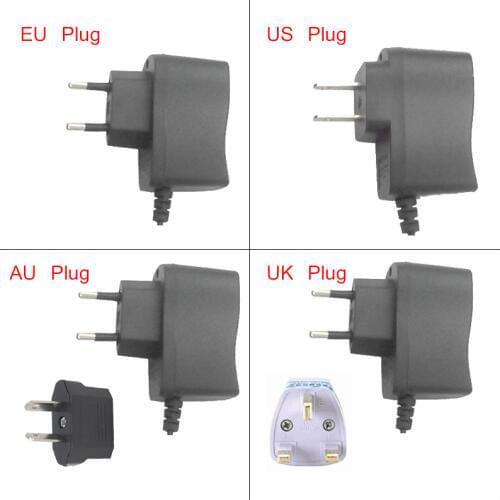 US Plug AC Power Charger Adapter Directly To Battery Flashlight Supply Converters Wire Chargers for 18650 battery or headlamps