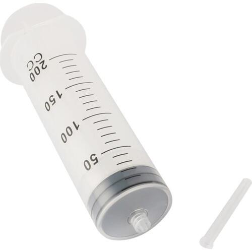 200CC Veterinary Feeding Syringe Chicken Duck Parrot Pigeons Feeding Syringe Farm Animal Feeding & Watering Supplies