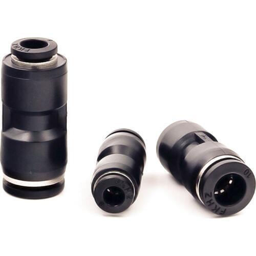 5 pcs PG 4/6/8/12mm OD Hose Tube One Touch Push Into Straight Gas/water Fittings Plastic Quick Connectors Fitting Air Pneumatic