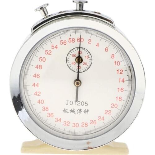 60s 0.1s Mechanical Stopwatch Chronograph Physics Teaching Aid Lab Instrument Great teaching aid and experiment instrument toys