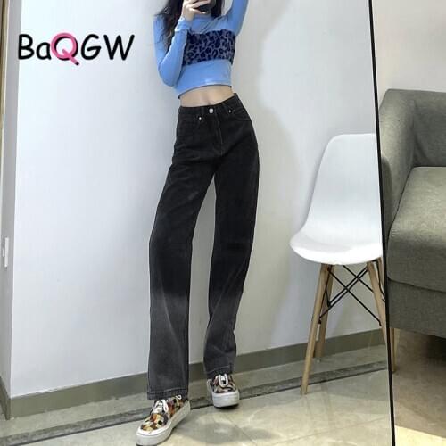 BAQGW Women's Straight Jeans