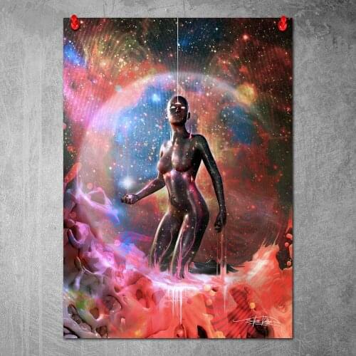 No Frame HD Home Decoration Printing Starseed Spectrum Poster Canvas Wall Art Oil Painting Living Room Decor