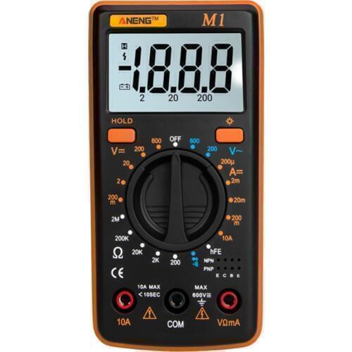 Digital Multimeter ESR Meter Multimetro Tester True RMS Richmeters DMM 400A Handheld Multitester Current Tester Profesional N26