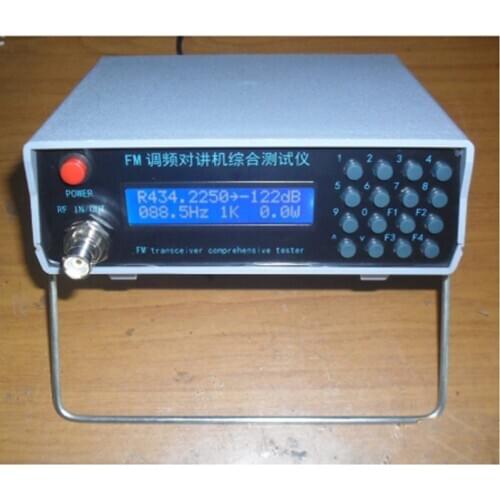 Radio integrated tester 10MHz-900MHz FM Comprehensive test Repeater tester Walkie-talkie tester Signal generator 1MHz--470MHz