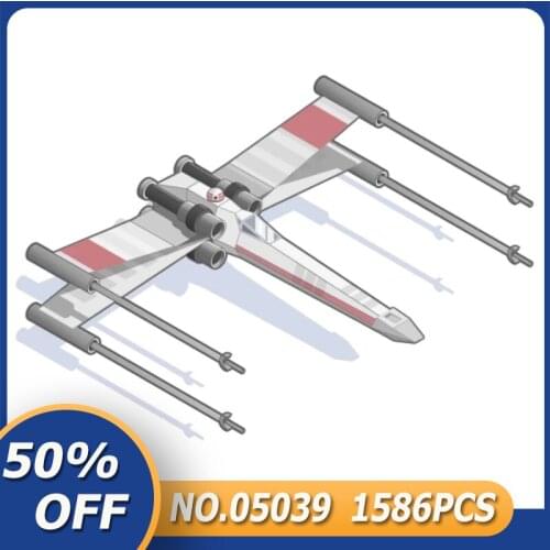 New LepinBlock 05039 Red Five X-wing Starfighter Compatible 10240 Building Blocks Bricks Educational Toys Birthday Gifts