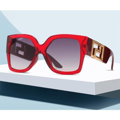 ROSEBERRY Square Glasses 2021 Fashion Womens Rectangle Vintage Sunglasses Brand Designer Retro Points Glasses Lady UV400