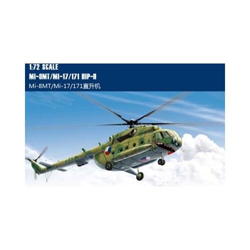 Trumpeter 87208 1/72 Scale Russian MI-8MT-Mi-17 Hip-H Helicopter Plane Model TH06251-SMT6