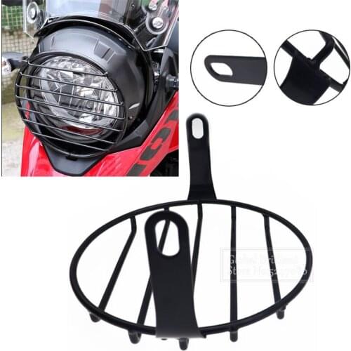 Motorcycle Refitting Headlamp Grid Lamp Cover Headlight Protector Strip Net Motor Parts Strips Lampshade For Harley Honda Yamaha