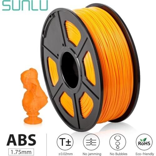 SUNLU ABS Filament 1.75mm 1kg/Roll 2.2lb Spool With 26 Colors For Adults Diy And Creation