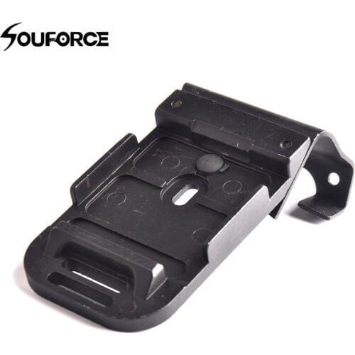 NVG PVS-7 14 NV Flashlight Mount & Screw Matte Black of Alloy Metal for MICH ACH helmet