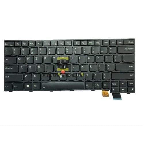Genuine English Keyboard For Lenovo Thinkpad T460S T470S Laptop Keyabord FRU:01EN682 US Layout Baclit and Touch point Tested