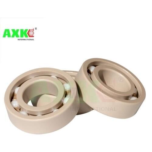 PEEK plastic bearings are acid and wear resistant 6308 40*90*13 high temperature resistance 6308 40x90x13