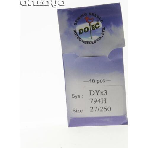 Industrial Sewing Machine Spare Parts Dotec Needle DYX3 DY*3 794H For High Head Heavy Machine Size 27/250