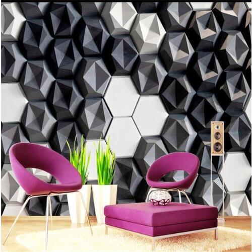 Modern wallpaper for living room grey wallpapers geometric wallpaper