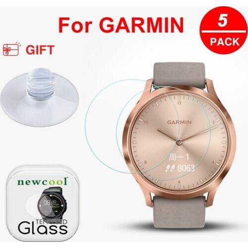 5pcs/lot Tempered Glass Screen Protector For Garmin Forerunner 225 235 620 735XT 935 935xt 630 Vivoactive HR S60 Protective Film
