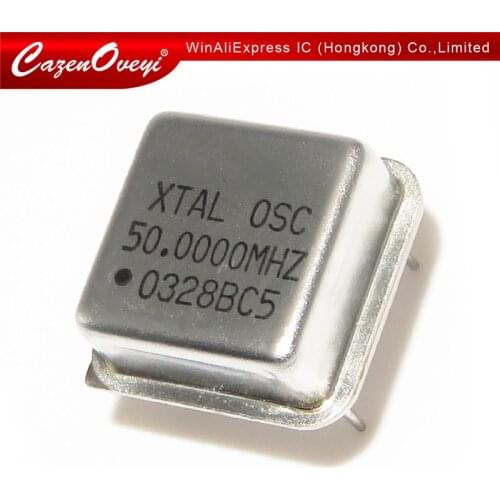1pcs/lot 50MHZ line 50.000MHZ 50M active crystal oscillator square half-size In Stock