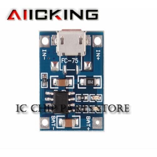 10pcs TP4056 1A MICRO USB Port Lipo Battery Charging Board Charger Module Lithium battery