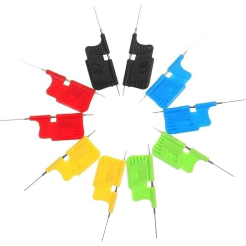 GTBL 10Pcs SDK08 Test Clip SMD IC Test Hook Clips for Electrical Testing Ultra Small Clip Test Chip