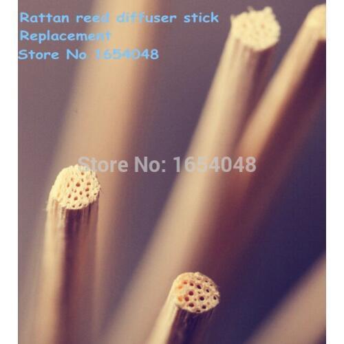 100pcs/lot 3x 250mm Natural indonesian rattan fragrance reed diffuser sticks, Air freshener aroma refill sticks, Mildrew proof