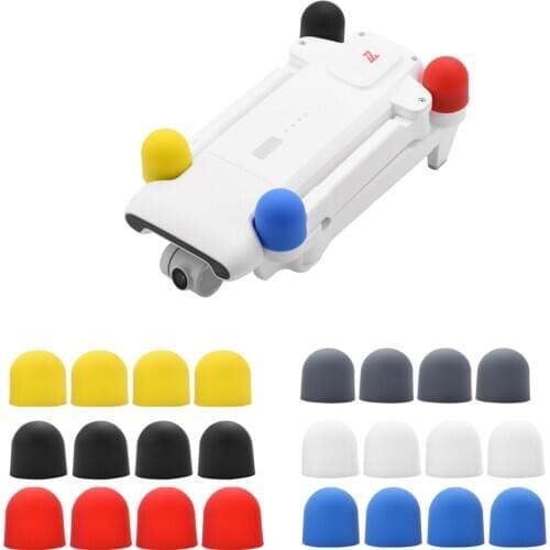 4pcs Silicone Motor Cover Cap for FIMI X8 SE 2020 for DJI Mavic Pro 2 Pro Zoom Drone Protective Dust-proof Protector Accessories