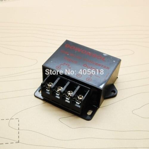 60W/5A 24v dc to 12v dc converter small size waterproof High efficiency free shipping
