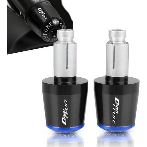 C 600 Sport Motorcycle 7/8" 22MM Handlebar Hand Grips Handle Bar End Cap For BMW C600 Sport 2011 2012 2013 2015 CNC Aluminum