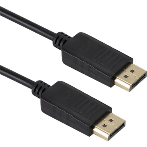 Displayport Cable DP to DP Cable Computer TV Adapter Display port Connector for PC Macbook HDTV Projector 1.8M 3M