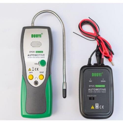 DUOYI DY25 Cable Tracker Automotive Short Open Circuit Finder Tester Car Circuit Scanner Open Short DC Circuit Tester Wire Cable