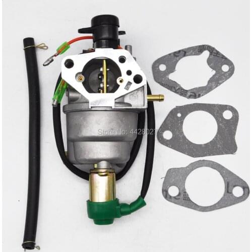New Carburetor Carb w/Gasket Solenoid for Honda GX390 188F 13HP GX340 11HP Generator