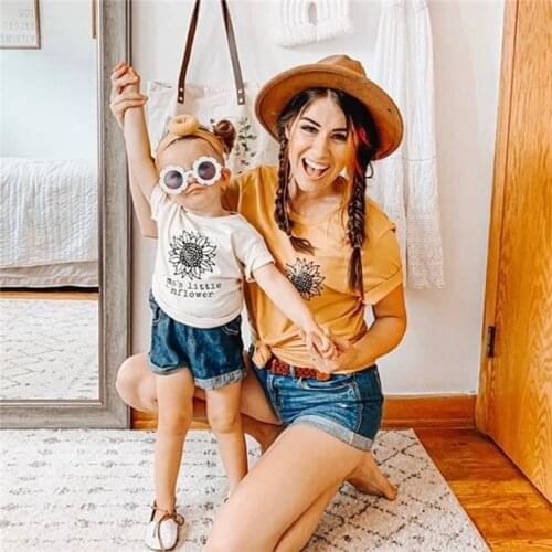 Same T-shirts For Mom And Daughter Kmuosunog China