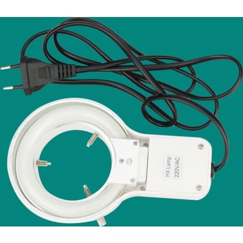 Microscope Fluorescent Ring Lamp White Color Soft lighting 64mm Inner Diameter Stereo Microscope Top Light 110V 220V Optional