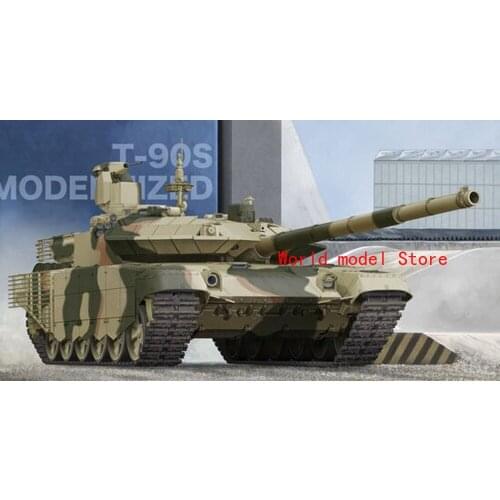 Trumpeter 05549 1/35 Russian T-90S Modernized Tank model Plastic Model Building Kit