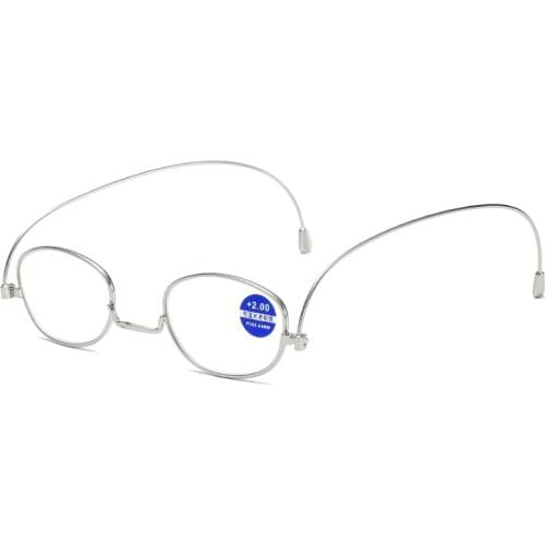 Anti-blue Light Reading Glasses Rotatable Men Women Presbyopic Eyeglasses Diopter +1.0 1.5 2.0 2.5 3.0 3.5 With Bags And Cloth