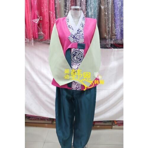 Hanbok Dress Custom Made Korean Tradtional Man Hanbok National Party Outfits
