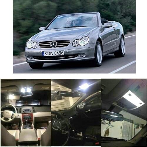 LED interior lighting complete set For Mercedes CLK-Klasse A209 Cabriolet