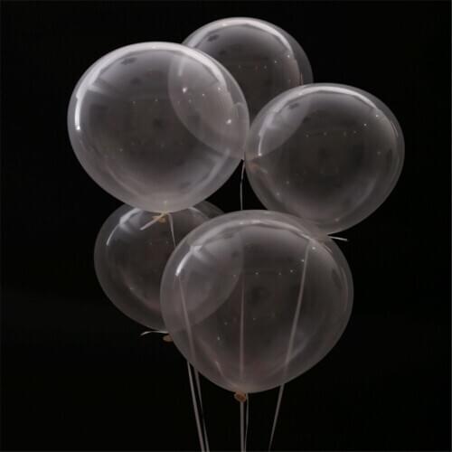 Clear Balloons Transparent Latex Balloons 5/10/12/18 Inch Helium Globos Wedding Party Supplies Birthday Party Decor DIY Balloons