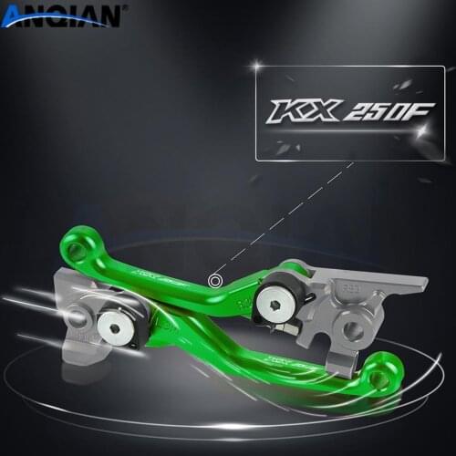 For Kawasaki KX250F Motorcycle Dirt Pit Bike Motocross Pivot Brake Clutch Levers KX 250F 2004-2018 2013 2013 2014 2015 2016 2017