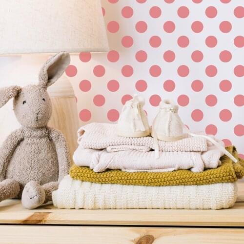 Polka dot Stencil Design, Painting Template 30x30 Cm, Walls, Tiles, furniture For Easy and Practical Pattern Application