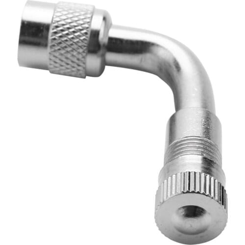 90 Degree Angle Car Motorcycle Bike Tyre Valve Tube Extension Adapter