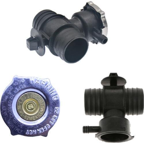 Coolant Radiator Tank Cap Sealing Four-way connector For Chrysler Dodge J~eep Grand Cherokee Sebring TJ Wrangler Ram1500 2500 35