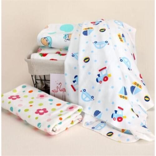 High Quality Supersoft Flannel Receiving Baby Blanket Swaddle Baby Bedsheet Baby Blankets Newborn 74*74Cm