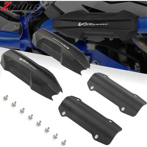 For SUZUKI V-Strom DL650 DL1000 Engine Crash Bar Protector Bumper Guard Decorative Block VStrom 650/DL650 1000/DL1000 Motorcycle