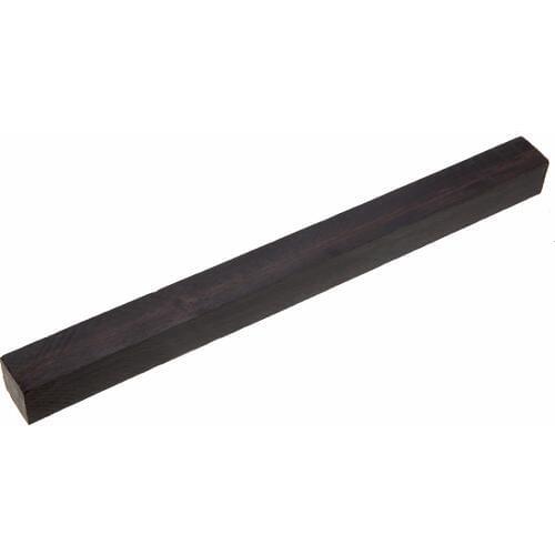 1Piece 30*2.5*2.5cm Black Ebony Lumber Gabon Handle Blank For Musical Instruments Handicraft Raw Material Supplies