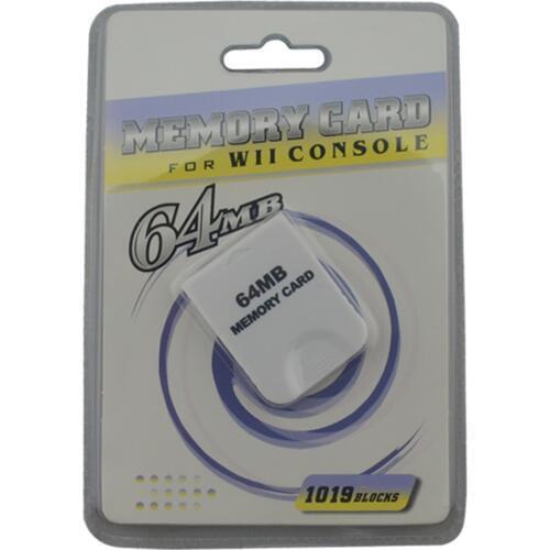 100pcs wholesale for Wii 64MB Memory Storage Card Saver for Wii for GameCube Xmas Gift