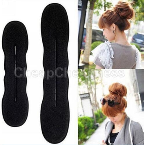 2PCS Hair Braider Magic French Sponge Easy DIY Hair Styling Tools Beauty Bun Maker Twist Curler Hair Roller Coiffure