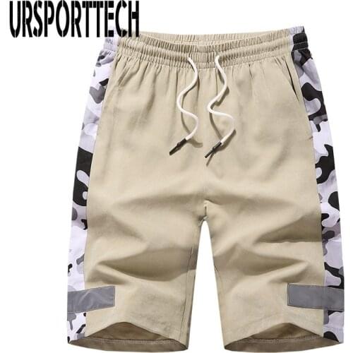 2021 Summer Clothing Shorts Men Casual Sportswear Short Big Size 8XL Homme Men Knee Length Patchwork Men Beach Shorts Male Boy