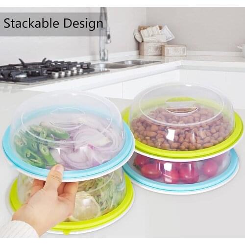 Reusable Vacuum Food Preservation Cover Bowl Pot Cover Silicone Cover Microwave Cover Household Refrigerator Preservation Cover
